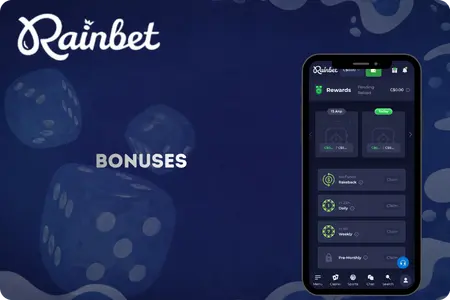 Rainbet Casino Bonuses and Active Promotions Page

