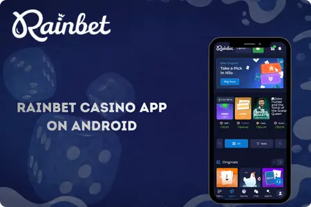 Rainbet Application on Android phones