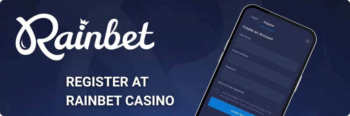 Rainbet Casino Step-by-Step Registration Process