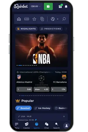 Rainbet Casino Slots Section With Top Provider Titles
